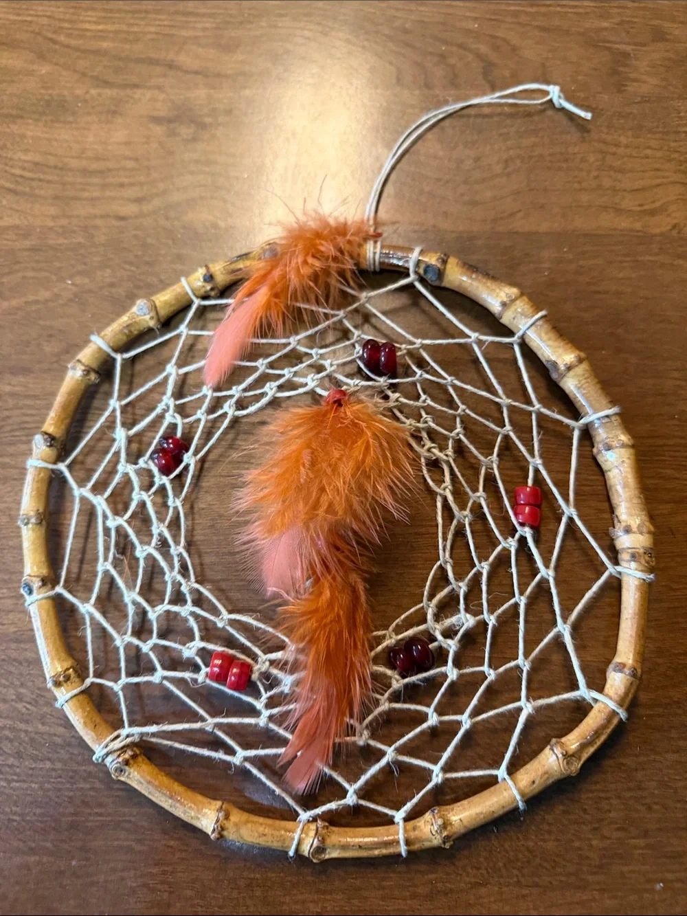 Handmade handcrafted dreamcatcher
